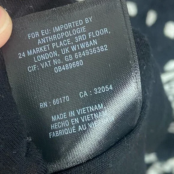 Anthropologie Maeve Effemy Dress Floral Jacquard Size Medium Sleeveless Bohemian - Picture 9 of 13